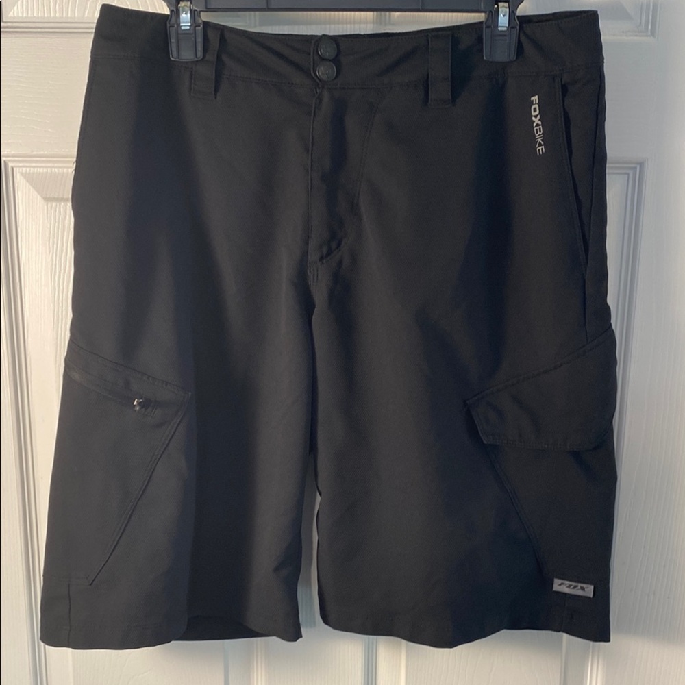 Fox Black Cargo Shorts Lightweight Versatile Size 34 Travel Vacation